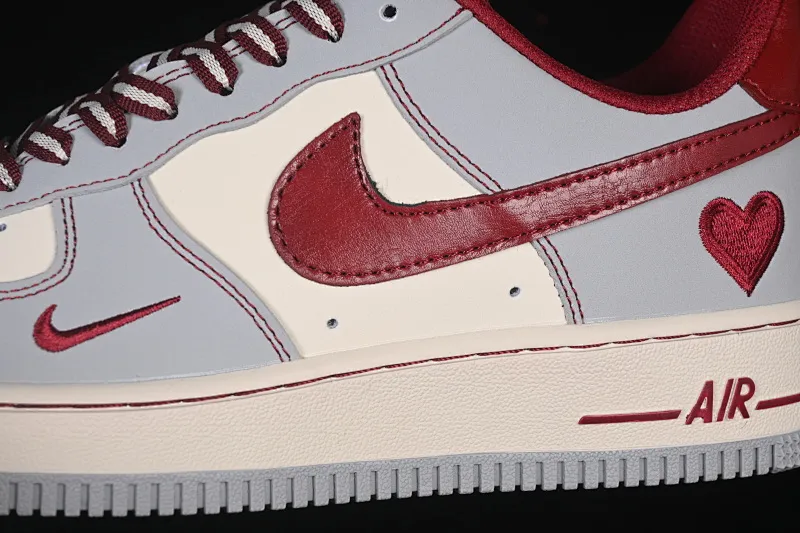 All Categories Nk Air Force 1 Air Force Series Nk Air Force 1 Low Air Force Low Nike Air Force 1'07 Low Valentine's Day Limited Soot Red Marks Air Force One Low Casual Shoes NH0601-540